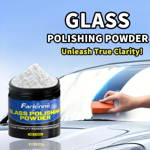 Advanced glass polishing powder-removes scratches and spotsquick polishingenhances clarity of car windshields and mirrors