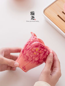 Cốc Trà Hoa Cẩm Lai Dung Tích Lớn Phong Cách Trung Hoa Thủ Công Sứ Cốc Pha Trà Cho Nữ Cốc Trà Công Bằng Cốc Trà Đại Dương