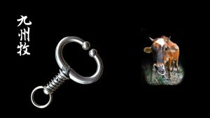 Klip Penjepit Hidung Sapi Otomatis Baja Tahan Karat Hewan Ternak Alat Pengikat Baoding Ware Cincin Sapi Traksi