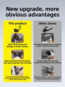VOA | Anti-Bite Anti-Bark Muzzle for Medium Dogs