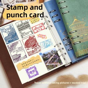 FARAMON | Travel Stamp Collection Notebook