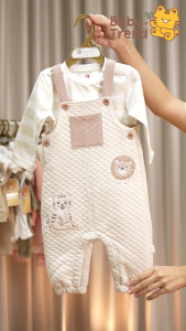 Elegant Kids ชุดลูกชาย 6-24เดือน ชุดเอี๊ยมแขนยาวงขายาว ชุดเที่ยวลูกชาย Winter Collection | Babytrend