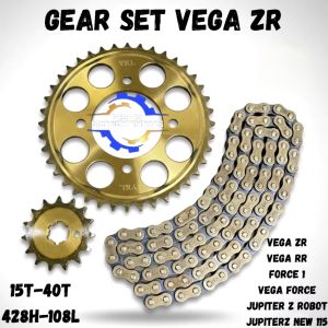 GEAR SET VEGA ZR GIR PAKET VEGA RR MOTOR JUPITER Z 115 NEW ROBOT FORCE F1