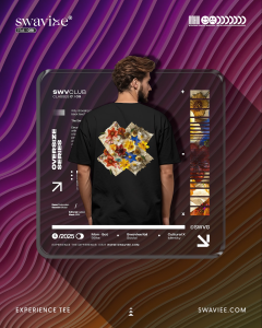 SWAVIEE Oversize Tshirt Issac Black