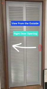 Clip for Slide and Swing Door