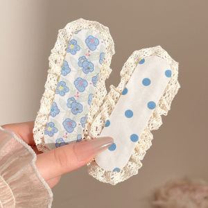 Kẹp Tóc Trẻ Em Hình Trái Cây Dán Velcro Dệt Kim
