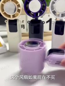 Quạt Cầm Tay Làm Mát Bằng Đá Di Động Với 199 Tốc Độ Quạt Để Bàn USB Turbo Có Thể Gấp Gọn/treo Được Để Làm Mát Nhanh Chóng Khi Sử Dụng Ngoài Trời