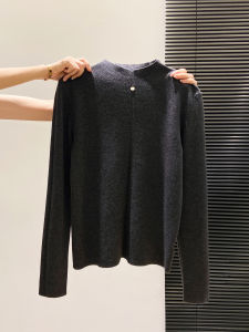 LUOSHAO | Soft Knit Half-High Collar Long Sleeve Turtleneck Sweater