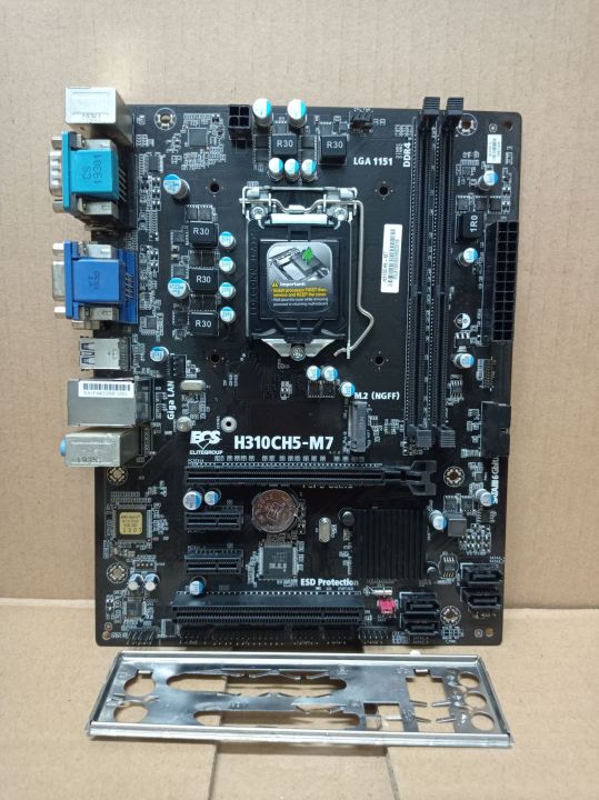 MAINBOARD ECS H310CH5-M7 LGA 1151 DDR4 SUPORT GEN8-9 Motherboard