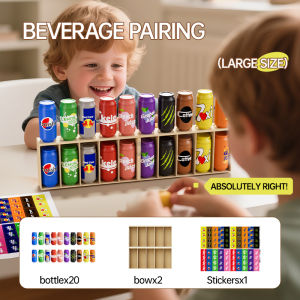 Beverages Paired With Collision Patterns Memory Training Logical Thinking Reasoning Board Games Beneficial Intelligence Toys