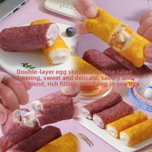 Quinoa Breakfast Bread Box Taro Meat Floss Hand-Torn Sandwich Cake