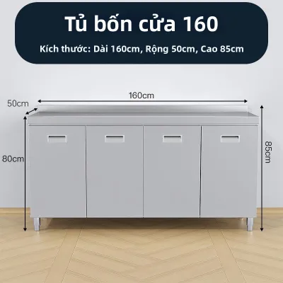 ZUOLEJIA | Tủ Bếp Đa Năng Inox 304 Dày