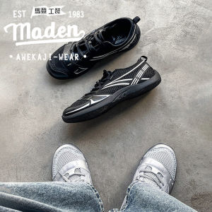 MADEN brand barefoot shoes mens summer breathable mesh training fitness shoes sports and leisure thin soled commuting driving flat shoes