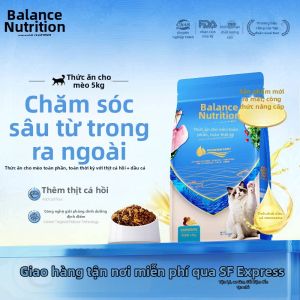 BAICUI | Thức Ăn Mèo Mọi Giai Đoạn Dầu Cá Xanh & Thịt Xé Phay