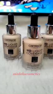 Kem Nền Kiềm Dầu Catrice HD 24h Liquid Coverage Foundation Che Phủ Hoàn Hảo