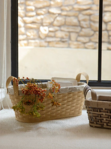 Nabis | Retro Handwoven Storage Basket for Toys