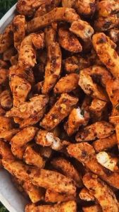 Basreng Daun Jeruk 1Kg Pedas Gurih - Cemilan Bikin Nagih