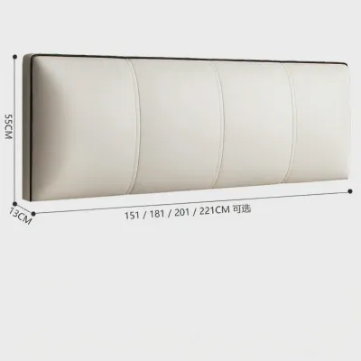 FANMEIDENG | Simple Modern Headboard with Soft Padding and Solid Wood Frame