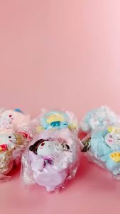 Set 6 mô hình Hello Kitty Kuromi Melody đáng iu 2024