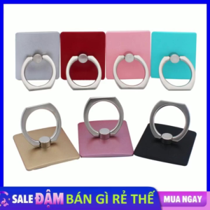 Giá Đỡ Nhẫn Kim Loại Dán Lưng Điện Thoại – Set 5 Cái – Xoay 360° Chống Trượt Nhỏ Gọn Dễ Dùng