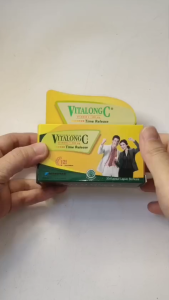 VITALONG C Vitamin C Lepas Berkala isi 30 Kapsul