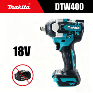 Makita | Makita 18V DTW400 450NM Brushless Electric Tools Impact Wrench 1/2 In Screwdriver Cordless Torque Electric Drill Power Tool