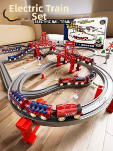 WANJUTEGONGDUI | Educational Electric Train Track Toy for Boys