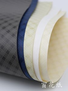 Art Special Paper British Window Flower Checkered Handmade Material Printing Design Gift Wrapping Paper Art Paper Craft Paper