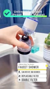 AKIRO MALAYSIA Kitchen Faucet Water Tap Filter 360° Rotate 3 Mode Faucet Tap Anti-Splash Faucet Sink Head Paip Sinki Tap Keran 过滤器水龙头