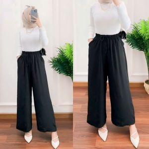 Kulot Dewasa Celana Kulot Bahan Cringkle Premium Ukuran MLXL dan XXL Tidak Nerawang Pasti Nyaman