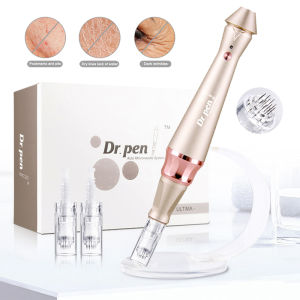 Store Dr. Pen E30 Ultima Electric Wireless Micro Skin Pen with 12 Replacement Cartridges Skincare Tool SPA Care
