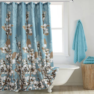 DAISHI | Waterproof Moldproof Thick Polyester Bath Curtain