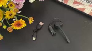 STTKGZD | Wireless Bluetooth Headphones With Microphone Earphone Air Conduction AI Intelligent Noise Cancelling Handsfree Talk Headset
