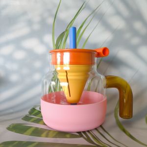 Silicone Cup Holder Chakolab Large Belly Glass Cup Anti-wear Protective Base Mat for Indoor And Outdoor Use