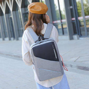 New Arrival Casual Backpack Minimalist Backpack Mens and Womens Korean Style Leisure Travel Casual Travel 15.6-Inch Laptop Bag
