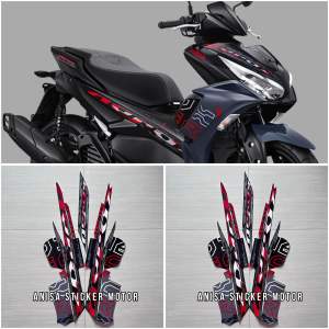 STIKER STRIPING LIS BODY YAMAHA AEROX 155 NEW 2024 VVA