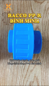 Combo 10 Bộ Khớp Nối Sống Rắc Co PPR Bình Minh Nhiệt Nóng Lạnh Phi 20 25 32 40 50 Khởi Hoàn