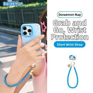Rock | Doraemon Phone Strap Long Short Clip-On Lanyard Durable Charging Port Anti-Loss Creative Trendy Alloy Material By Rock