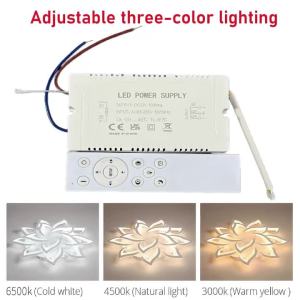 Smart Transformer for IRALAN Lotus Ceiling Lighting Controller Easy To Install AC 85-265V Dimmable Home LED Controller Kit