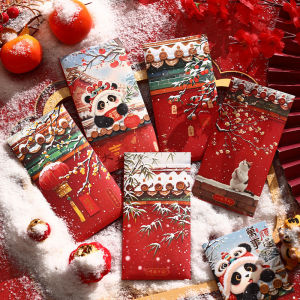 Adorable Panda New Years Money Envelope Snake Year Creative Personalized Chinese New Year Festival Celebration Supplies