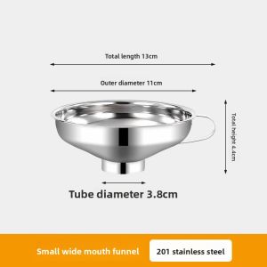 FEIZHUXIANSEN | Wide Mouth Thickened Multi-Function Funnel