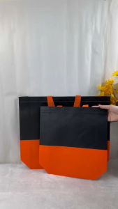 32Lx28Hx10W Laminated Non Woven Bag Waterproof Ultrasonic Doorgift Printing Shopping Recycle Grocery Reusable Goodie