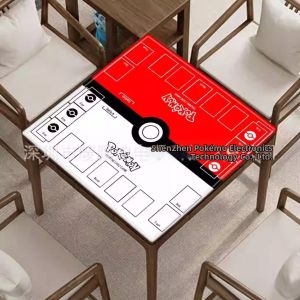 Pokemon Trading Card Game Battle Mat Elve Pad Double Sided Gaming King Storage Table Pad Home Office Furniture Card Box
