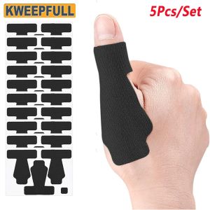 Pre-cut Kinesiology Tape for ThumbSelf Adhesive Thumb Protecting Tape Big Toe Straps Elastic Athletic TapesFinger Toe Patches
