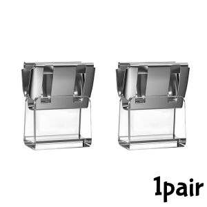 2-8pcs Pants Leg Shorten Clips Invisible No-Sew Hidden Trouser Clips Clothing Waist Adjustment Buckle Pants Hem Fixing Button