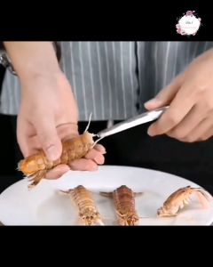 304 Stainless Steel Shrimp Shell Peeler Prawn Pengupas Kulit Udang 304