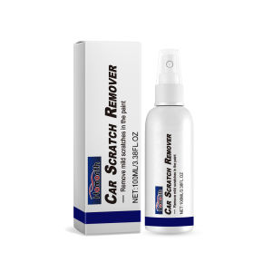 Car Scratch Remover Spray Instant Paint Repair Gloss Clear Coat Safe Removal for Swirl Marks Easy Spray Wipe Application 100ml