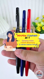 [1 Buah] Bulpen / Bolpoin / Pena Standard AE7 0.5