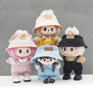 doll toy shirt 17cm doll 衣服 doll toy shirt XUECHUANGYING Stuffed Dolls 17cm doll Time Clothes Cowboy Pants doll Plush Dolls Clothes Suspender Pants Cute doll Dolls Clothes Cotton Doll Accessories