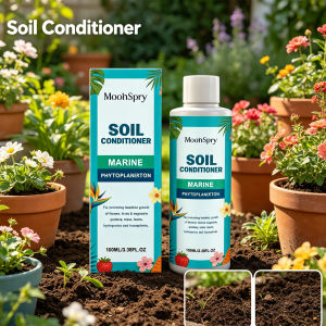 Moonspry Soil Conditioner Nutrient Balance Plant Growth Enhancer Multi Scene for Indoor Garden Vegetable Lawn Organic Fertilizer